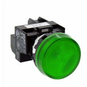 Đèn báo pha IDEC YW1P-1EQ4G 24VDC 22mm (xanh lá cây)