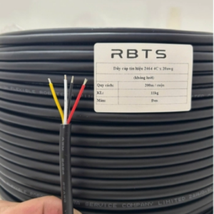 Dây cáp tín liệu 2464 4 lõi 20awg- không lưới